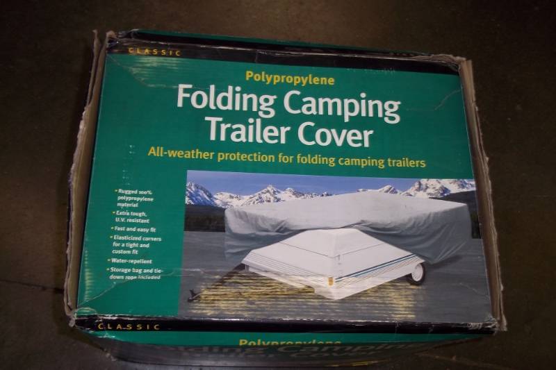 lot 150 image: Folding Camping Trailer Cover