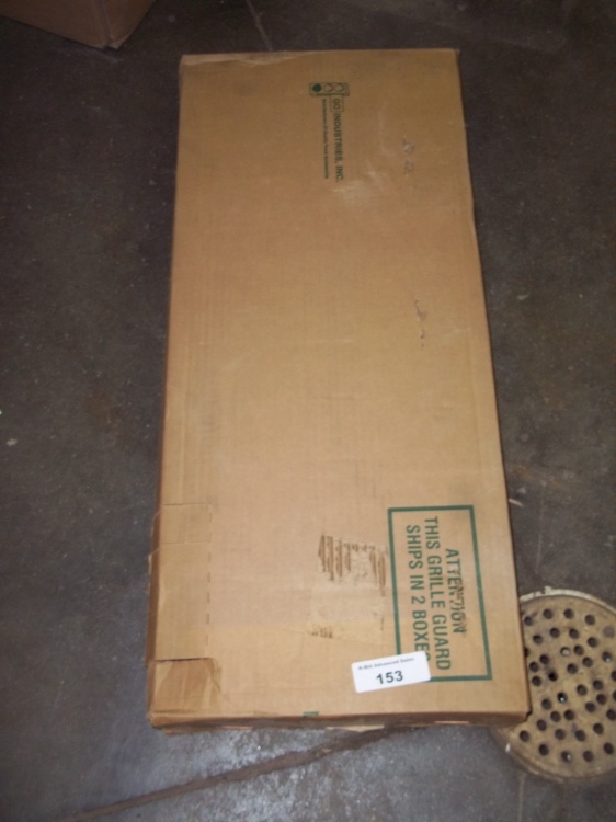 lot 153 image: Grill Guard Box, Part #77735