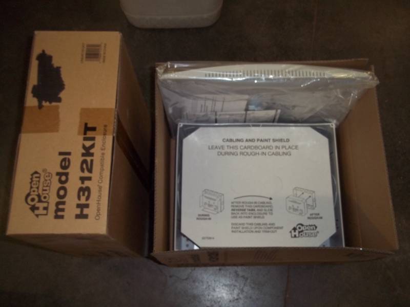 lot 157 image: Pair of Open House Cabling and Paint Shield H312KIT