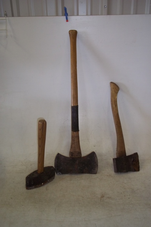 lot 223 image: Axe, Sledge and Hatchet