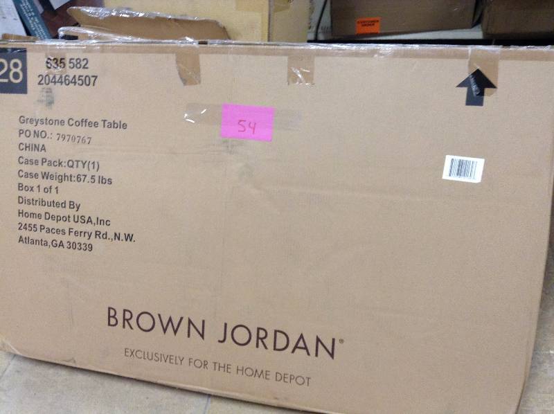Brown Jordan Greystone Patio Coffee 