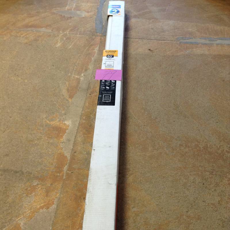 lot 79 image: M-D Building Products Fluted Saddle 5 in. x 63 in. Aluminum Commercial Threshold