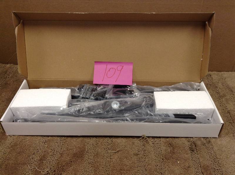 lot 109 image: Universal Tilting Wall Mount for 32 - 65 Flat-Screen TVs New