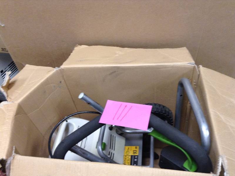 lot 111 image: Earthwise 11 in. 8.5 Amp Electric Tiller and Cultivator in like New working conditions
