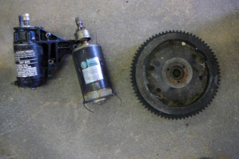 Starters, Fly wheel