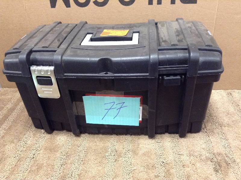 lot 77 image: Husky ToolBox 22 in Missing Latch