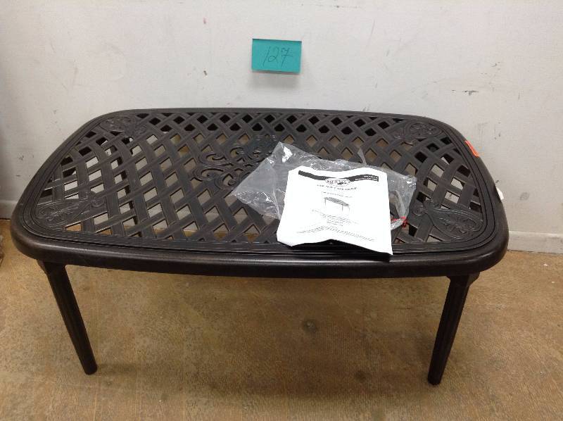 lot 127 image: Hampton Bay Edington  Coffee Table