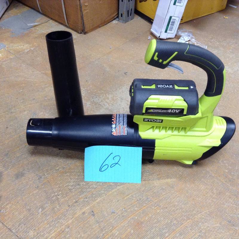 lot 62 image: Ryobi 40V cordless Jet Fan