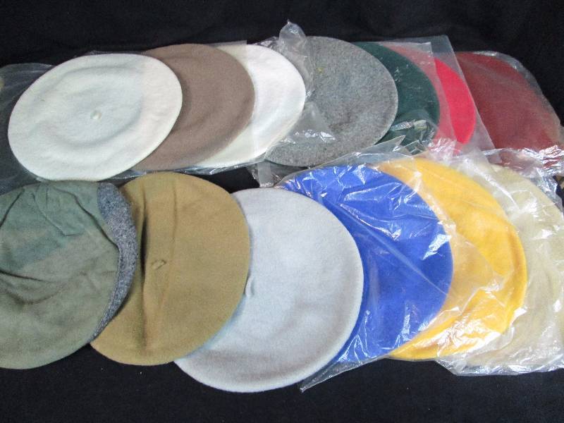lot 23 image: Collection Of Berets