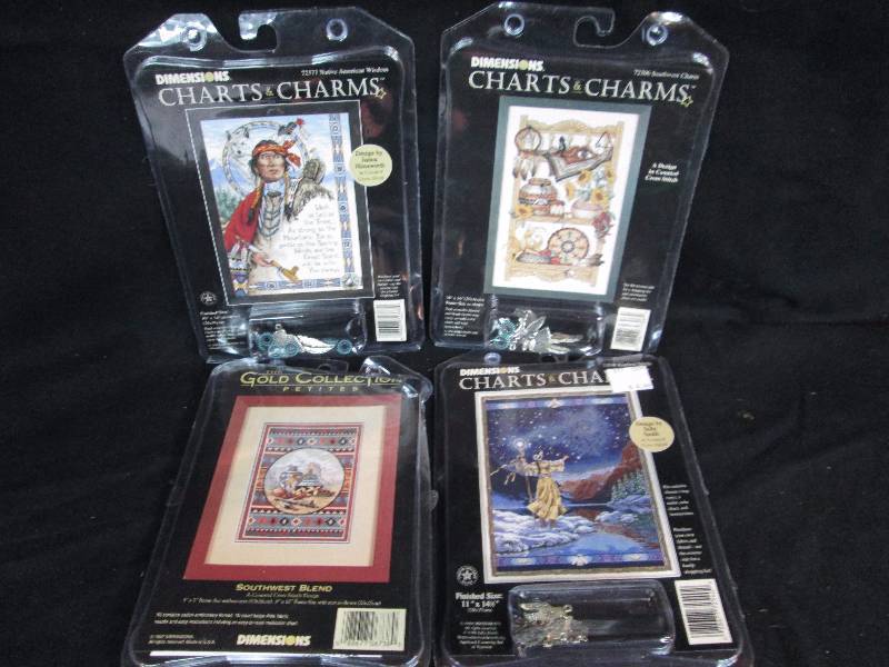 lot 46 image: Cross Stich Kits