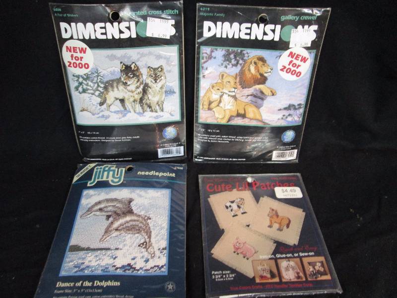lot 52 image: Cross Stich Kits