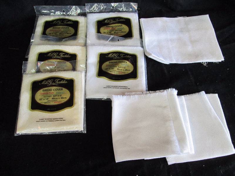 lot 55 image: Cross Stich Fabric