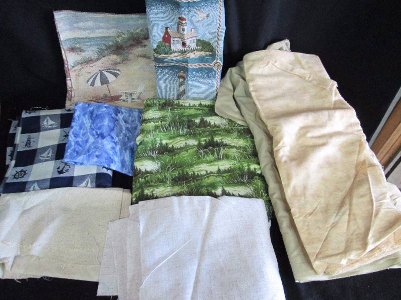 lot 61 image: Quilting Fabric