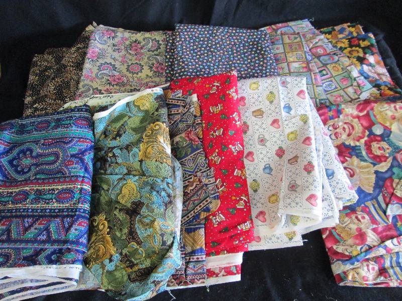 lot 63 image: Quilting Fabric