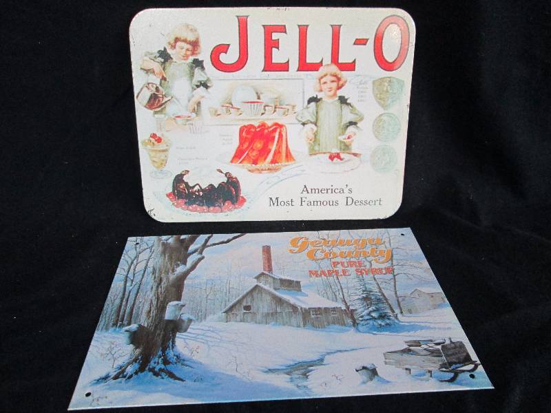 lot 79 image: Collectable Tin Sign