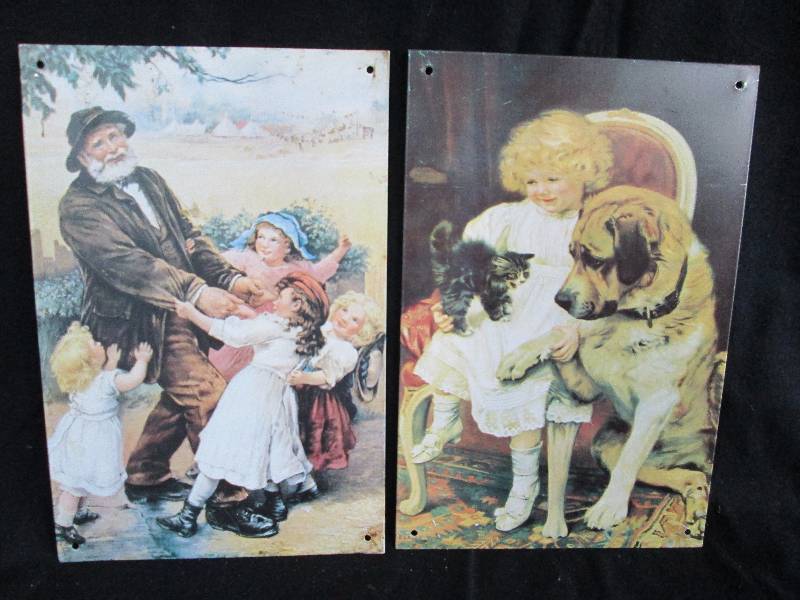 lot 80 image: Collectable Tin Sign