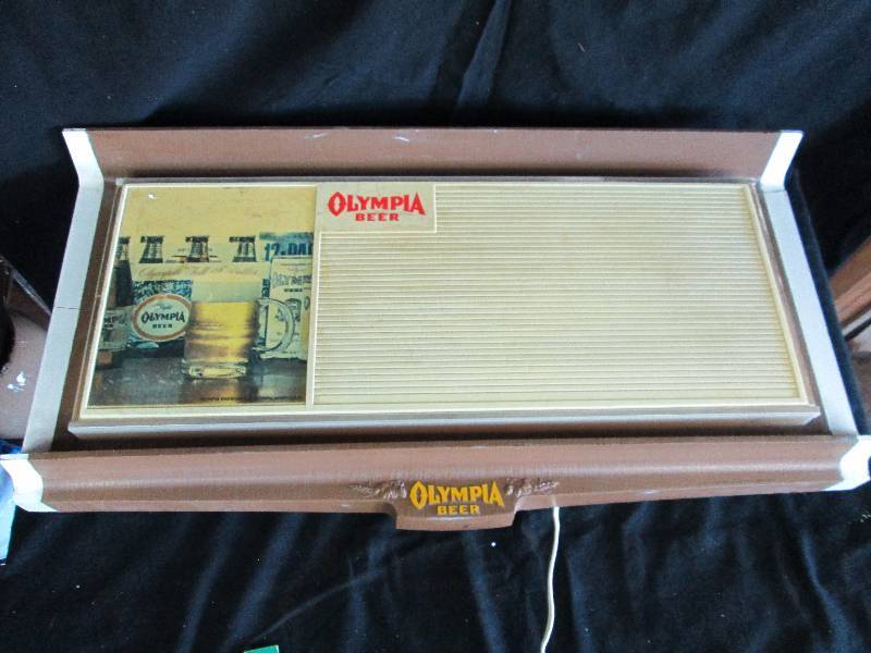 lot 137 image: Olympia Beer Sign