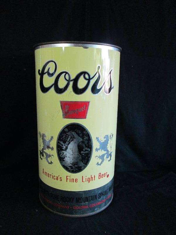 lot 146 image: Coors Beer Garbage Can