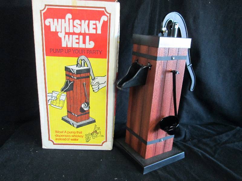 lot 149 image: Whiskey Well Alcohol Pump