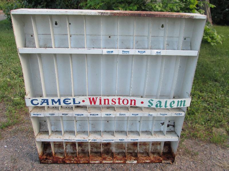 lot 154 image: Camel Winston Salem Cigarette Store Display