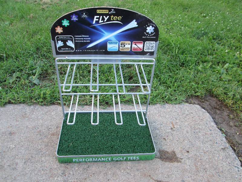 lot 166 image: Fly Tee Metal Display