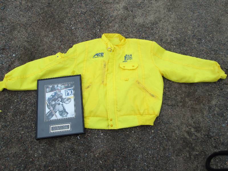 lot 198 image: Racing Jacket & Picture