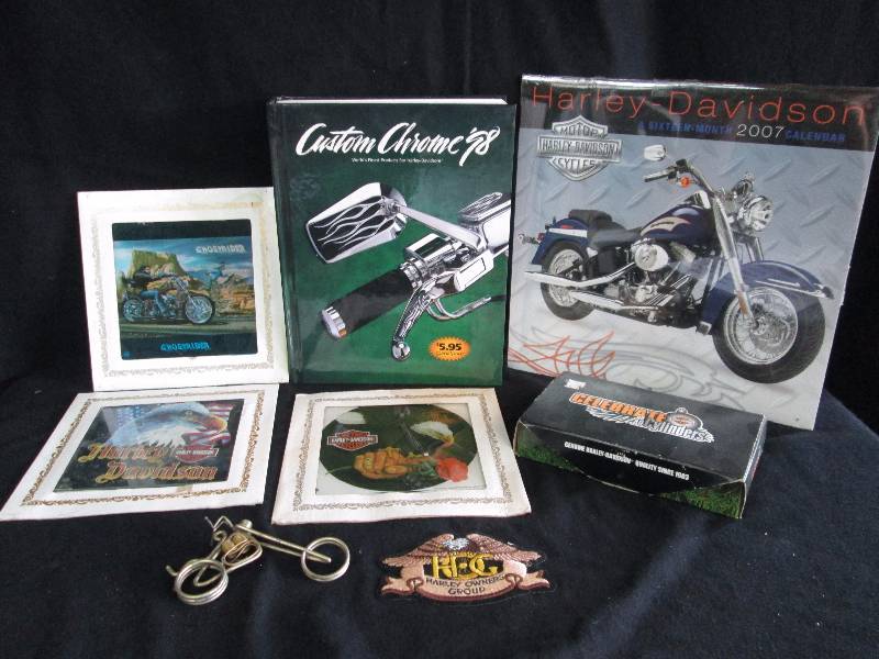 lot 201 image: Harley Davidson Book & Tape
