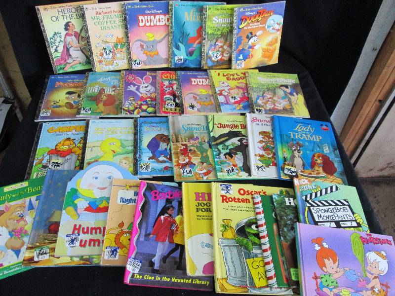 lot 221 image: Little Golden Books & Walt Disney Books