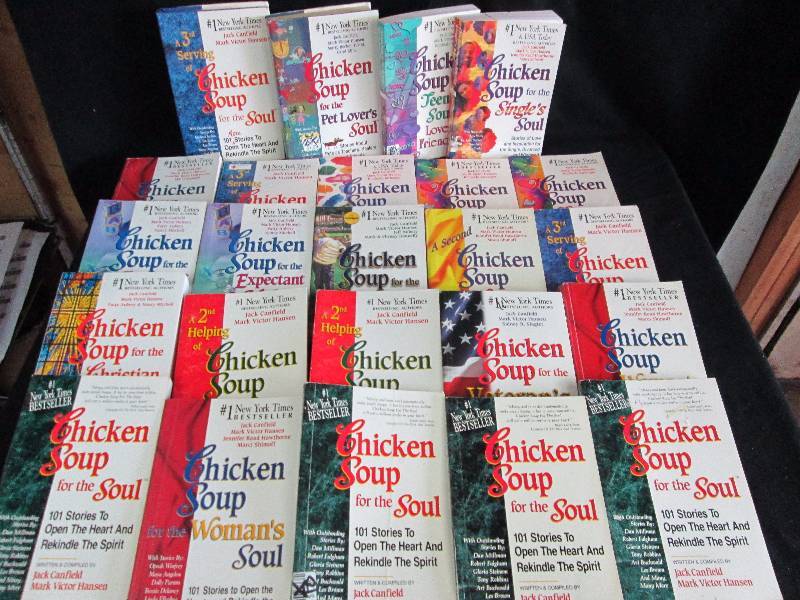 lot 222A image: Chicken Soup For The Soul Books