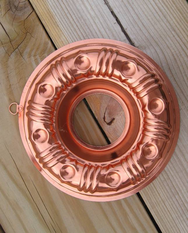 lot 20 image: Copper-Colored Molds & Book Shaped Cake Pan