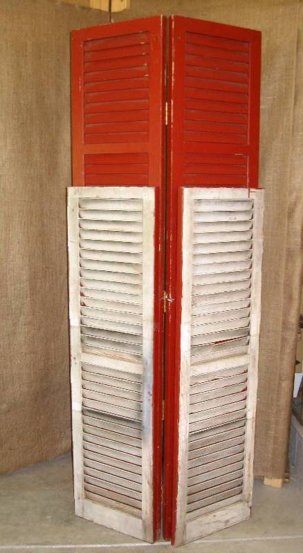 lot 34 image: (6) Shutters  Display Background