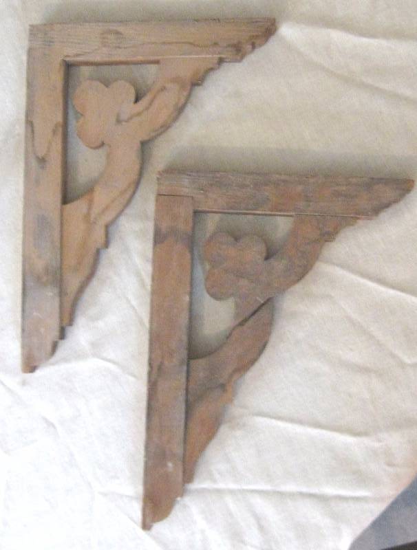 lot 95 image: Antique Corbels Lot 3