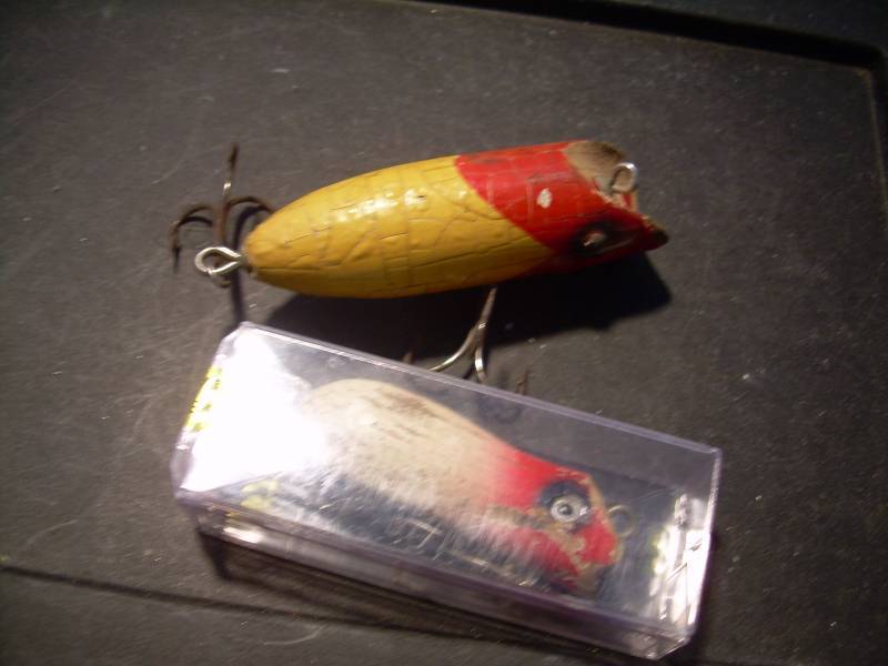 2 ANTIQUE FISHING LURES