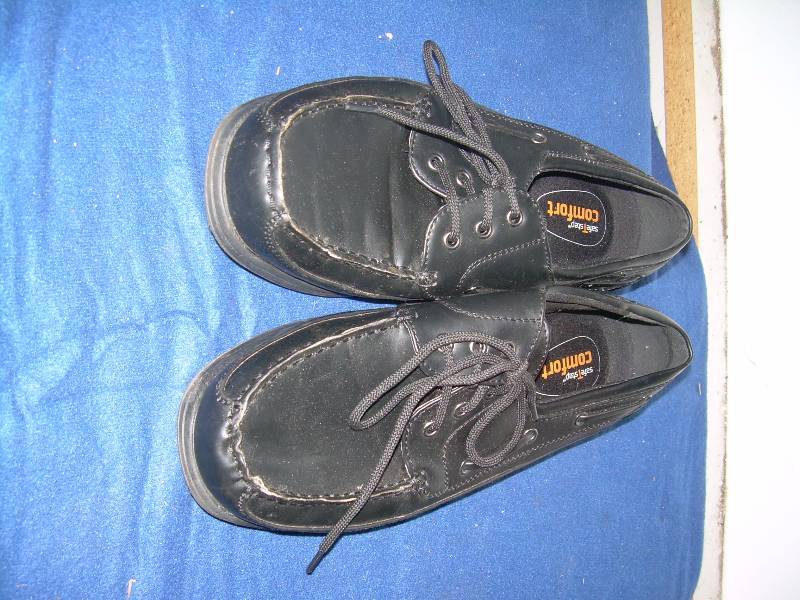 COMFORT SAFTEY STEP DIABETIC LEATHER SHOES