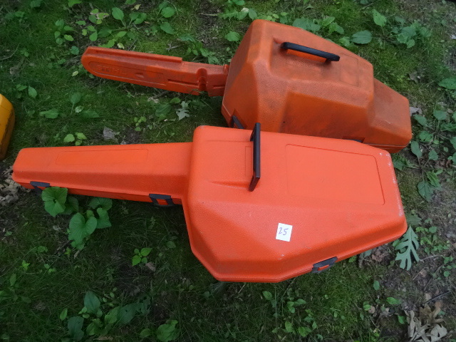 lot 25 image: 2 Stihl Chain Saw Cases