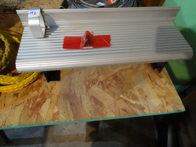 lot 92 image: 18 X 6 Aluminum Top Wood Working Platform