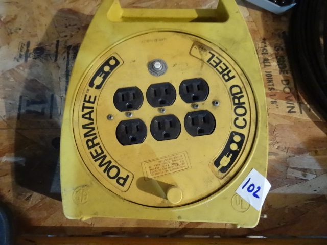 lot 102 image: Power Mate Cord Reel