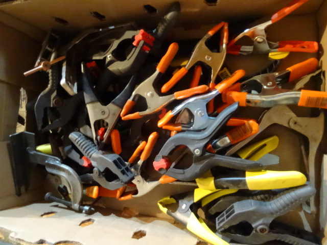 lot 106 image: Large Variety of Spring Clamps