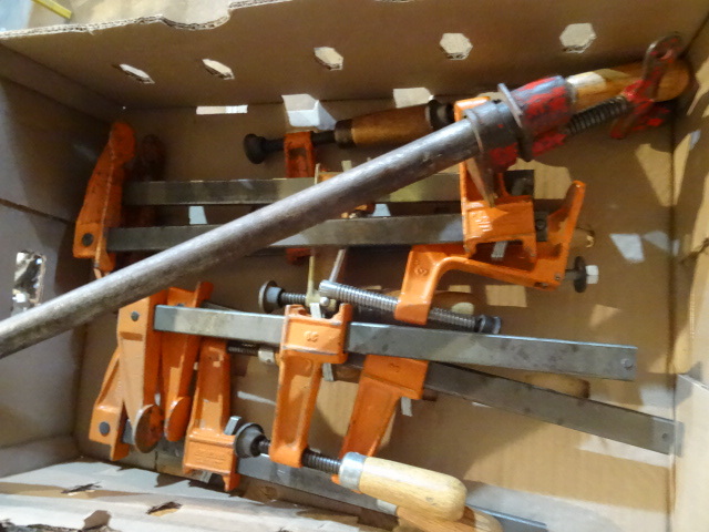 lot 107 image: Jorgensen Bar Clamps Qty 6  12 