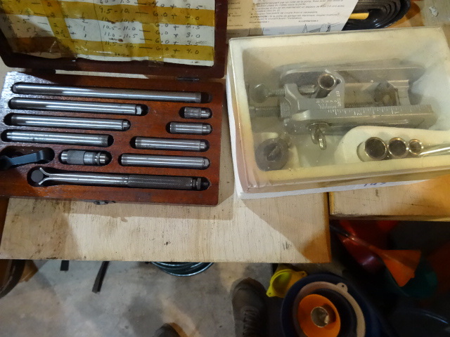 lot 143 image: Stanley #59 Dowel Jig, Lufkin Rule Com