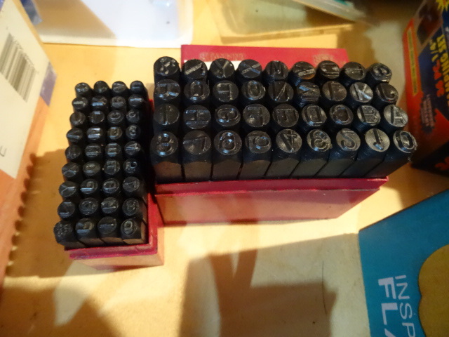 lot 151 image: 14  Letter Stamp Set.  A-2 And More