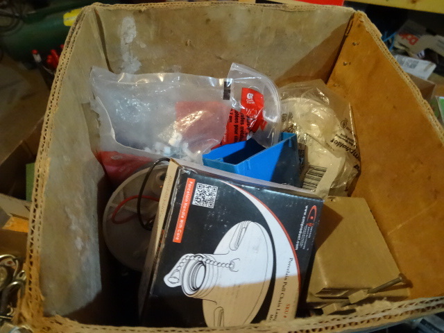 lot 164 image: 2  Boxes of Misc Electrical Supplies