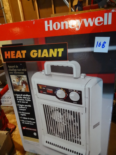 lot 168 image: Honeywell Heat Giant Electric Heater