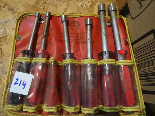 lot 214 image: Diamond Tool Nut Driver Set
