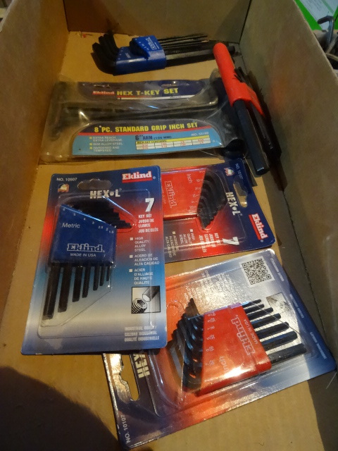 lot 224 image: Misc New Allen Wrenches