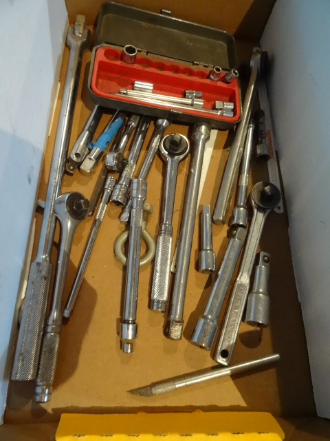 lot 231 image: Misc Ratchets and Extensions