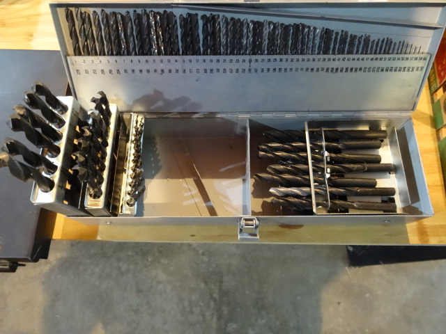 lot 243 image: Drill Bit Set With Metal Case