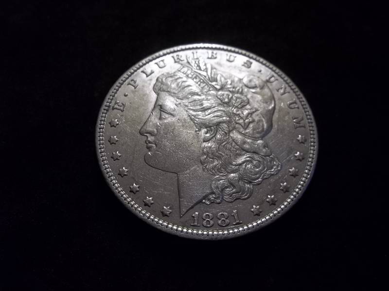 1881 O Morgan Silver Dollar Very High Grade MS (In MS60 $70.00)