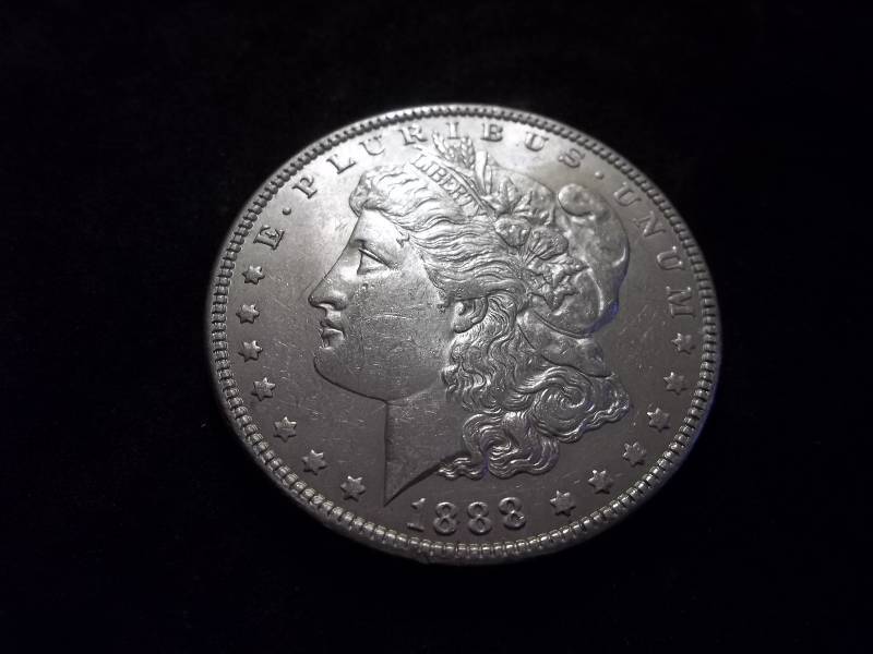 1888  Morgan Silver Dollar Vert High Grade MS