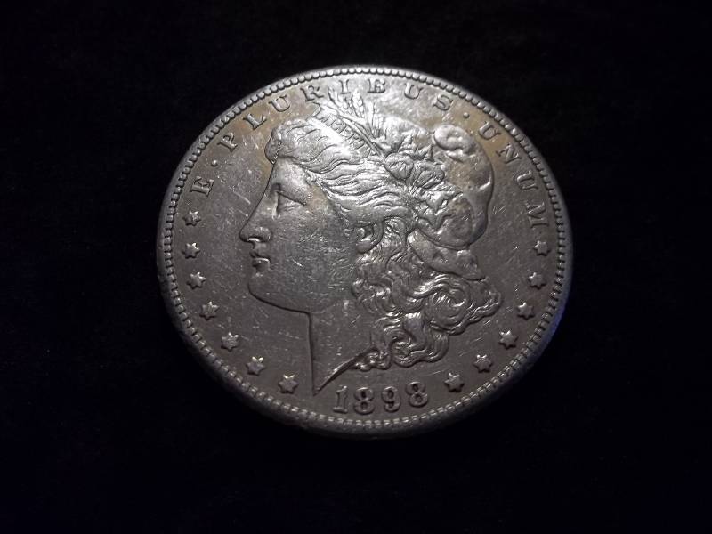 1898 S Morgan Silver Dollar Better Date